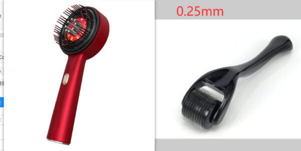 Electric Massage Comb Home Scalp Drain Comb Red Light Anti-slip Hair Care Multi-functional Massage Comb - Image 4