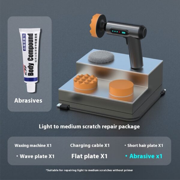 Wireless Car Polishing Machine Polishing And Sealing Glaze Household Car Small Waxing Device - Image 9