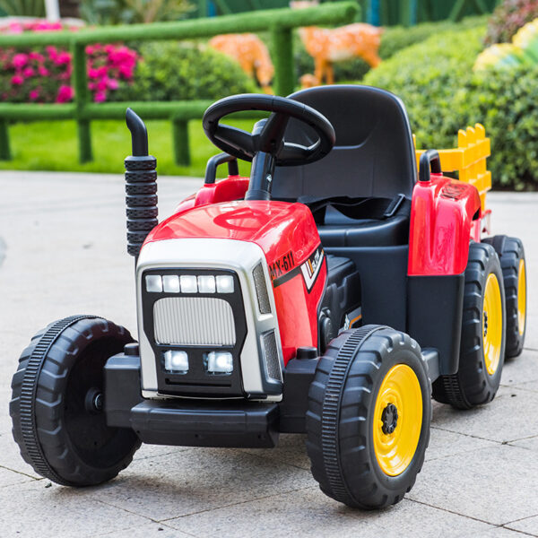 Children's Tractor Electric Car Four-wheel Car Toy - Image 5