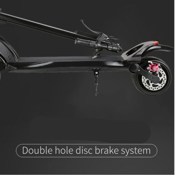 Double Drive Folding Scooter With Wide Tires - Image 5