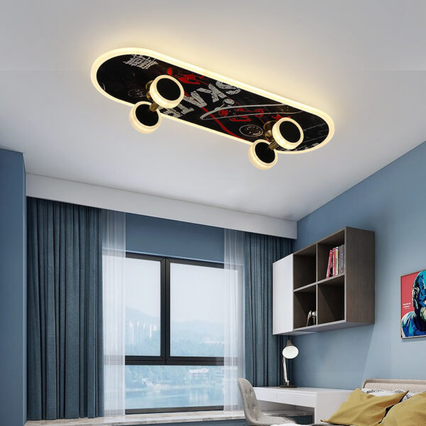 Ceiling Scooter Smart Colorful Bedroom Light - Image 3