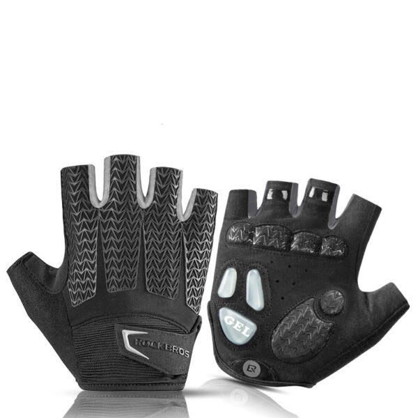 Half finger men and women mountain bike short finger riding gloves - Image 5