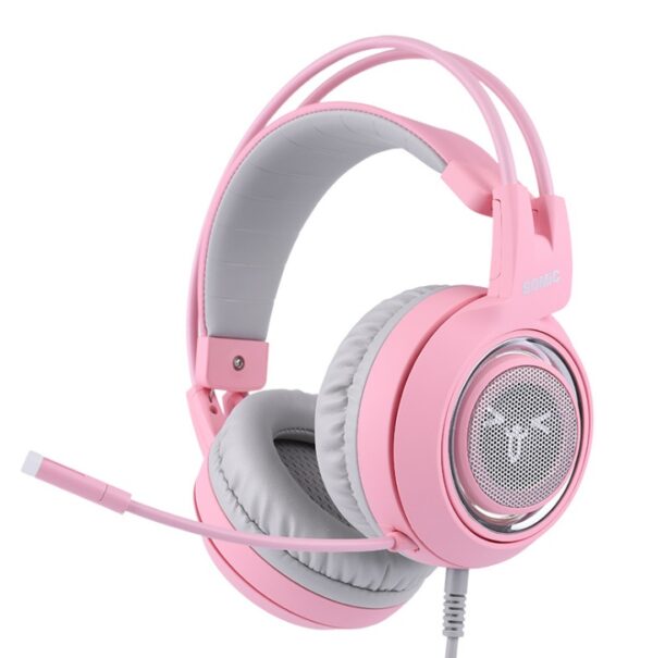 G951 Gaming Headset USB 7.1 Virtual Surround Sound Headsets LED Cat Ear Headphones - Image 2