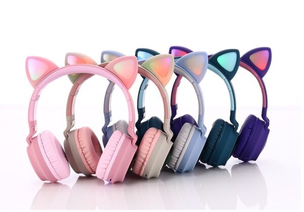 Cute Bluetooth 5.0 Headphone Stereo Wireless Headset - Image 3