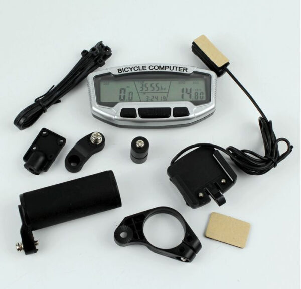 Mountain bike speedometer with blue luminous - Image 2