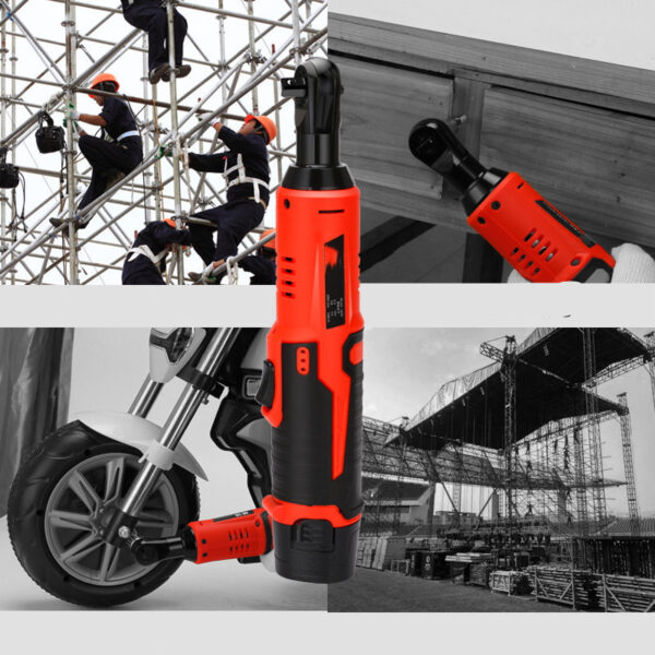 Rechargeable Ratchet Wrench Portable Lithium Battery Fast Electric Wrench - Image 3