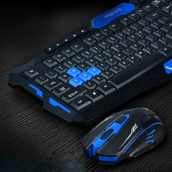 Hk8100 2.4 G Wireless Gaming Keyboard Mouse Combo Ergonomics Waterproof Optical For Pc Laptop Desktop Gamer - Image 2