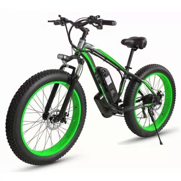 Electric Bicycle Lithium Tram Snow Electric Mountain Bike 21 Speed - Image 3