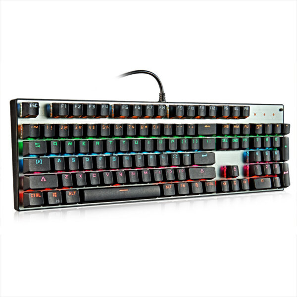 Mechanical Keyboard Green Shaft Desktop Non Punch 87 Key Keyboard - Image 6