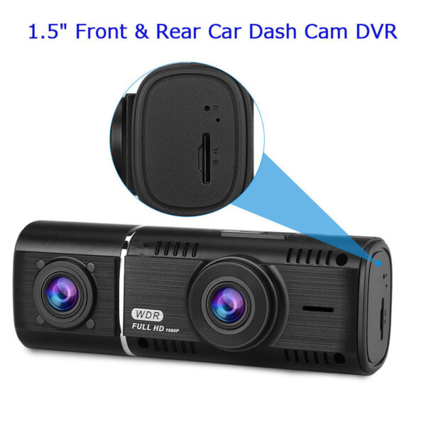 HD conjoined dual-lens car driving recorder - Image 2