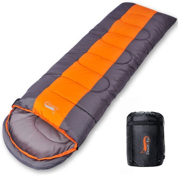 Camping Sleeping Bag Lightweight Warm & Cold Envelope Backpacking Sleeping Bag For Outdoor Traveling Hiking - Image 3