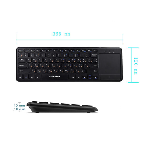 Portable lightweight wireless touch keyboard - Image 5