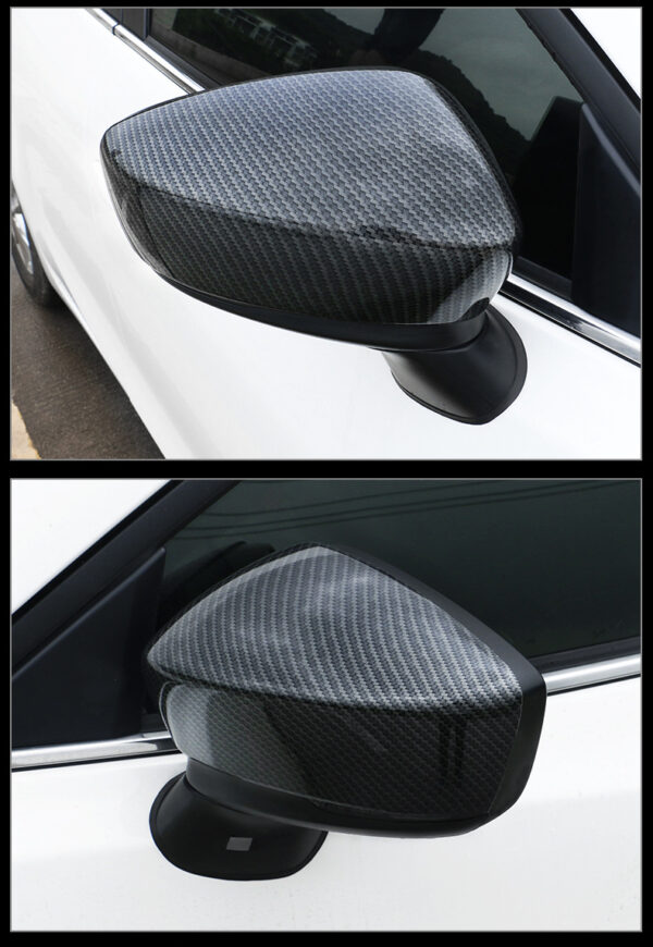 Angkesaila Carbon Fiber Mirror Cover Shell Decorative Bright Strip - Image 4