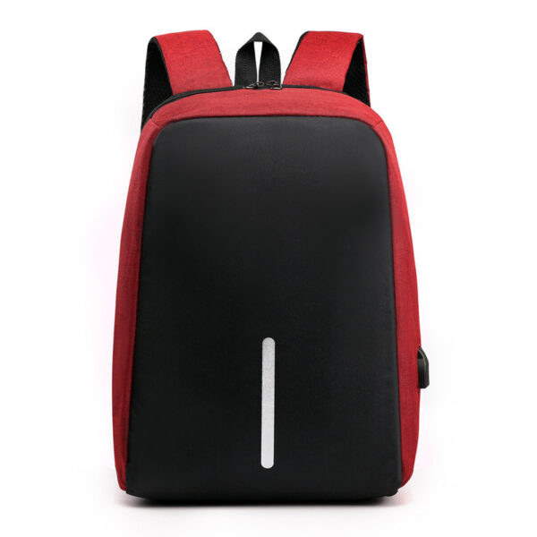 fashion new anti-theft backpack casual backpack business men multi-function USB backpack - Image 4