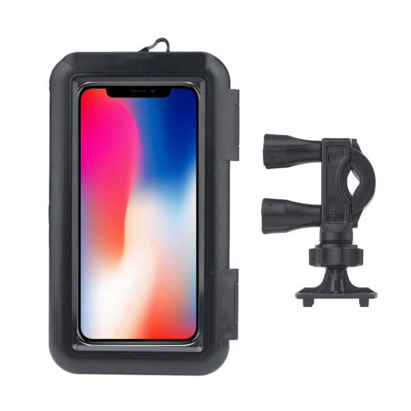 Bicycle Waterproof Mobile Phone Holder Motorcycle Mobile Phone Navigation Support Riding Mobile Phone Waterproof Case - Image 5