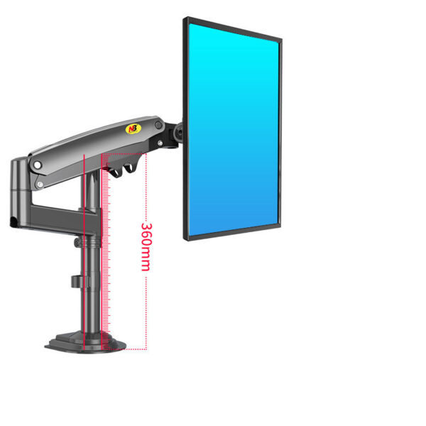 F80 Computer Monitor Stand Desktop Lcd Dual Screen Telescopic Rotating Lifting Desktop Shelf F100A - Image 4