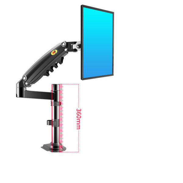 F80 Computer Monitor Stand Desktop Lcd Dual Screen Telescopic Rotating Lifting Desktop Shelf F100A - Image 3