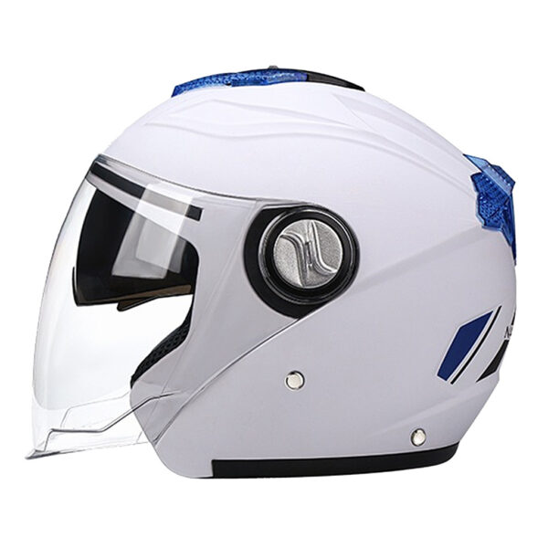 Antarctic Helmet Electric Car Male Four Seasons Universal Winter Warm Head Gray Helmet Ladies Battery Car Full Helmet Helmet - Image 6