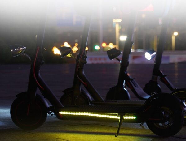 LED Strip Flashlight RGB Bar Lamp Electric Scooter Skateboard Night Safety Light Scooter Decorative Lamp - Image 2