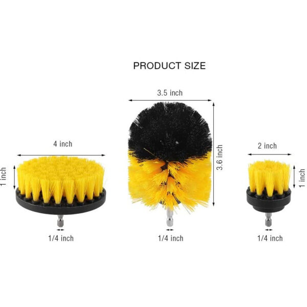 Car Beauty Car Wash Detail Brush 17-Piece Set - Image 4