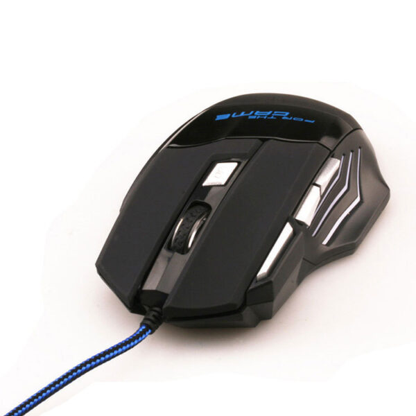 7-button Colorful Glowing USB Gaming Mouse - Image 8