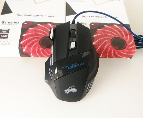 7-button Colorful Glowing USB Gaming Mouse - Image 7