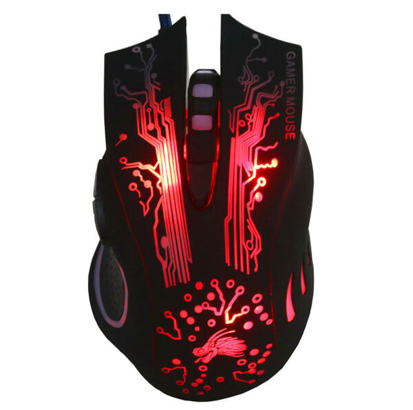 7-button Colorful Glowing USB Gaming Mouse - Image 6