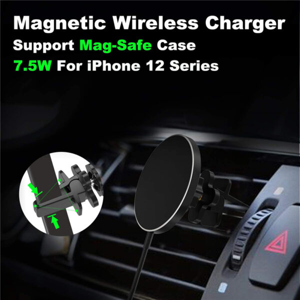 Magnetic Car 15W Car Magnetic Wireless  Charger - Image 8