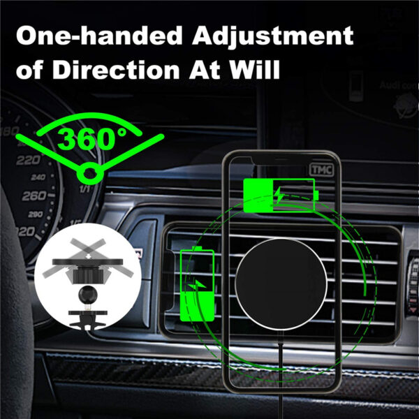Magnetic Car 15W Car Magnetic Wireless  Charger - Image 7