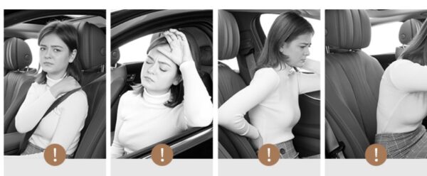Car Headrest Neck Pillow Car Seat Pillow Memory Foam Car Interior - Image 4