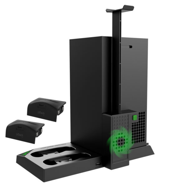 Host Cooling Fan Base Dual Battery Handle Base - Image 2