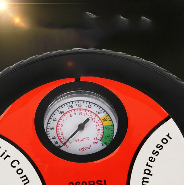Car Battery Car Portable Tire Electric Inflator - Image 2