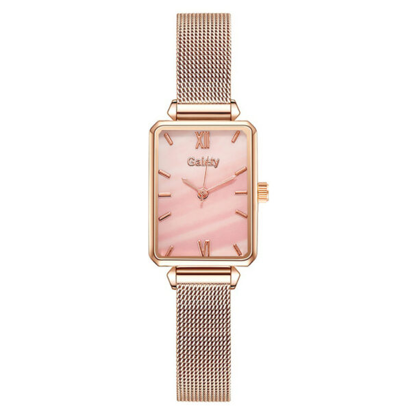 Women's Alloy Mesh Belt All-Match Quartz Watch