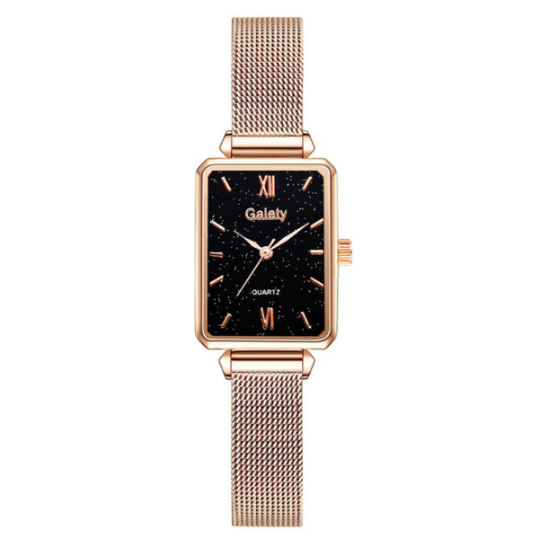 Women's Alloy Mesh Belt All-Match Quartz Watch - Image 7