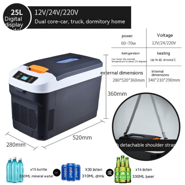 Car Refrigerator Car Dual Use In Car And Home - Image 8