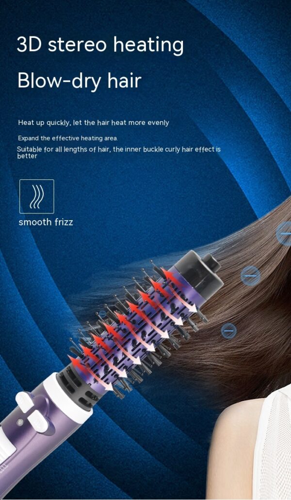 Multifunctional Warm-air Straight Comb For Curling Or Straightening Blowing Combs Hair Curler - Image 9