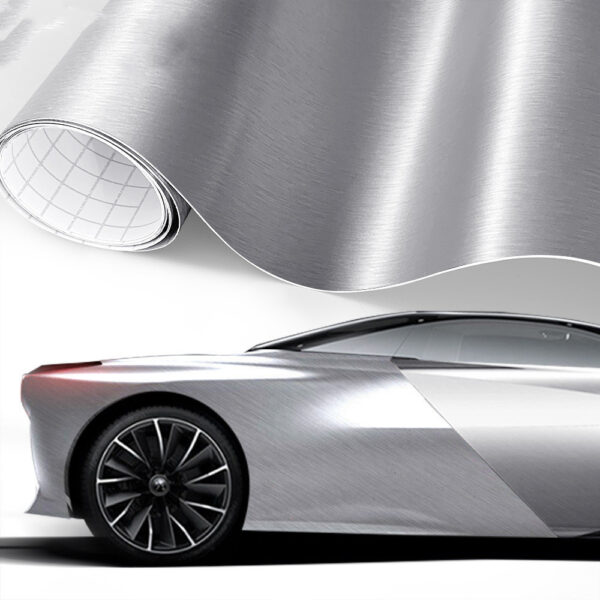 Car Styling Glossy Black 5D Carbon Fiber Vinyl film Car Wrap - Image 4