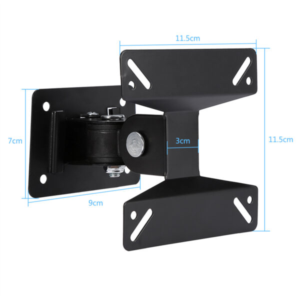 Universal Tilting LCD Monitor TV Mount Wall Bracket For 14 15 17 19 22 24 inch - Image 2