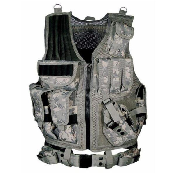 Tactical Vest Military Combat Army Armor Vests Molle Airsoft Plate Carrier Swat Vest Outdoor Hunting Fishing CS Training Vest - Image 2