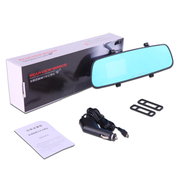 1080P HD Rearview Mirror Driving Recorder - Image 3