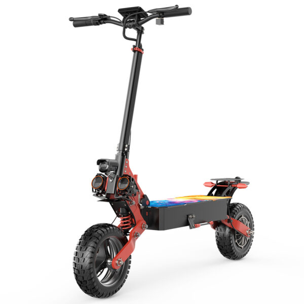 ASKGO K6 Pro Electric Scooter, 2000W Dual Motor, 11in Off Road Tires, 45mph 40Miles Range, Dual Disc Brake, 48V 15Ah Fast E Scooter For Adults Commuter, Outdoor - Image 2