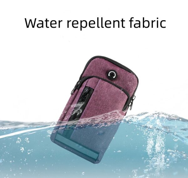 New Mobile Phone Waist Bag Men's Multi-functional Belt 65-inch Vertical Mobile Phone Bag Pannier Bag Shoulder Crossbody Arm Bag Men's And Women's Waist Bag Scooter Bag Waterproof - Image 6