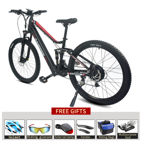 Electric Bike Off-Road Bicycle Aluminum Alloy Electric Mountain - Image 4