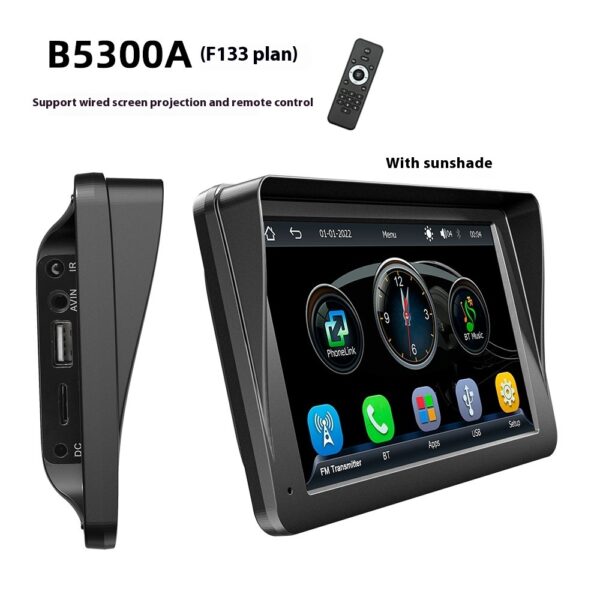 Portable Car Player HD Large Screen Vehicle Navigation - Image 4