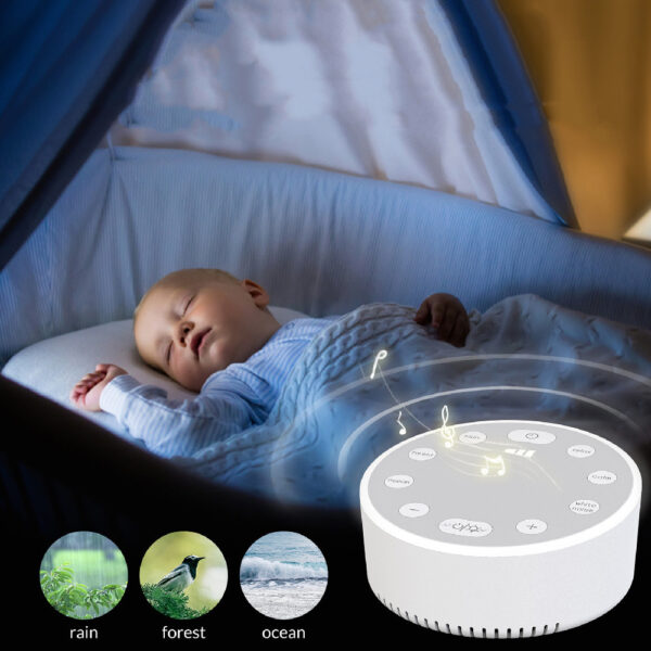 White Noise Sleeping Aid Instrument Regulate Mood And Emotion Breathing Light