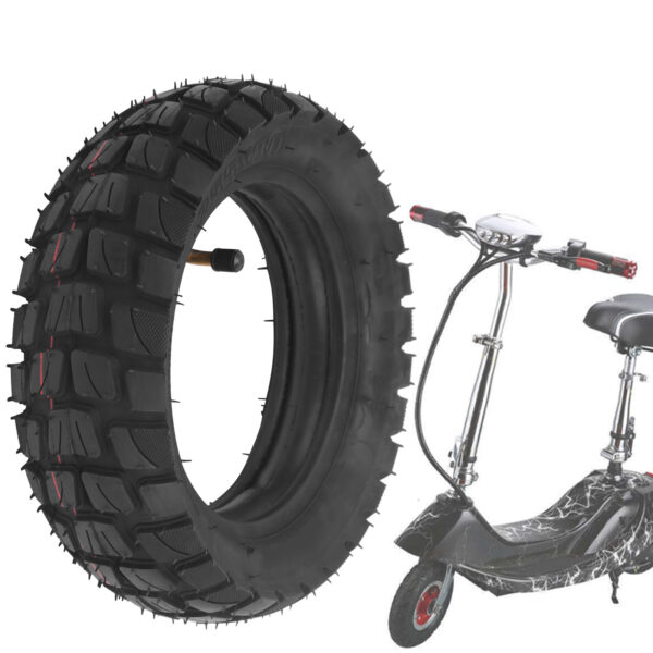 10in Electric Scooter Tire with 10x2.5in Inner Tube Inflatable Rubber Tyre Replacement 255x80 Outer Tube - Image 7