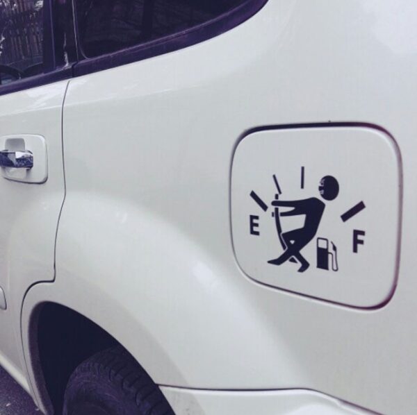 Insufficient oil, empty fuel truck stickers - Image 5