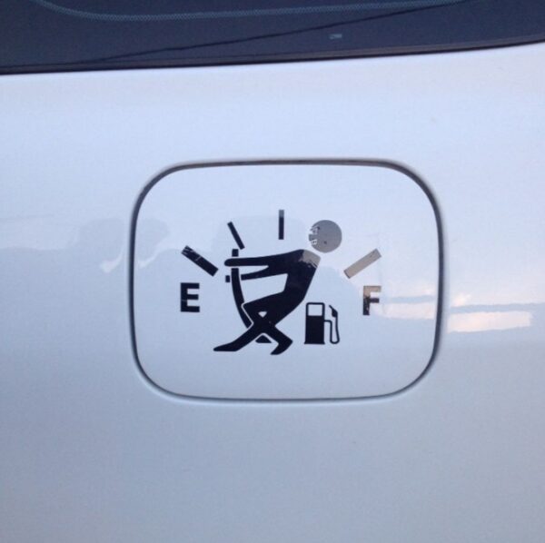 Insufficient oil, empty fuel truck stickers - Image 3
