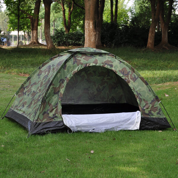 Double Camouflage Tent Leisure Tent Outdoor Camping Tent - Image 6