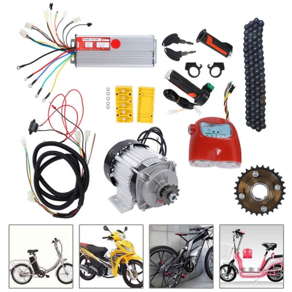 48V 800W DC Brushless Motor Kit Electric Bike Tricycle Scooter DIY Motor Conversion Kit - Image 8